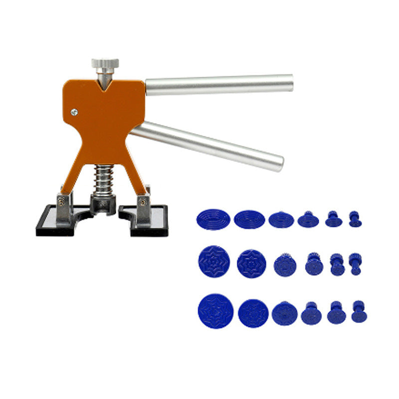 Paintless Dent Repair Kit - Professional Body Dent Puller with 18 Tabs, Mats - Auto Body Repair Essential