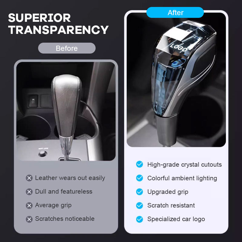 🔥49% off last day🌟 Crystal Car Gear Shift Knob