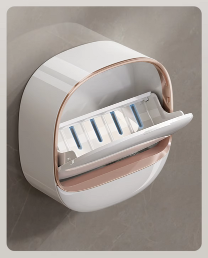 Plastic 2 Pcs Waterproof Soap Dish Holder