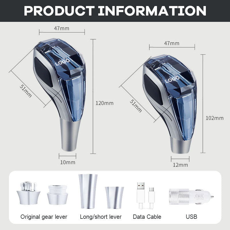 🔥49% off last day🌟 Crystal Car Gear Shift Knob