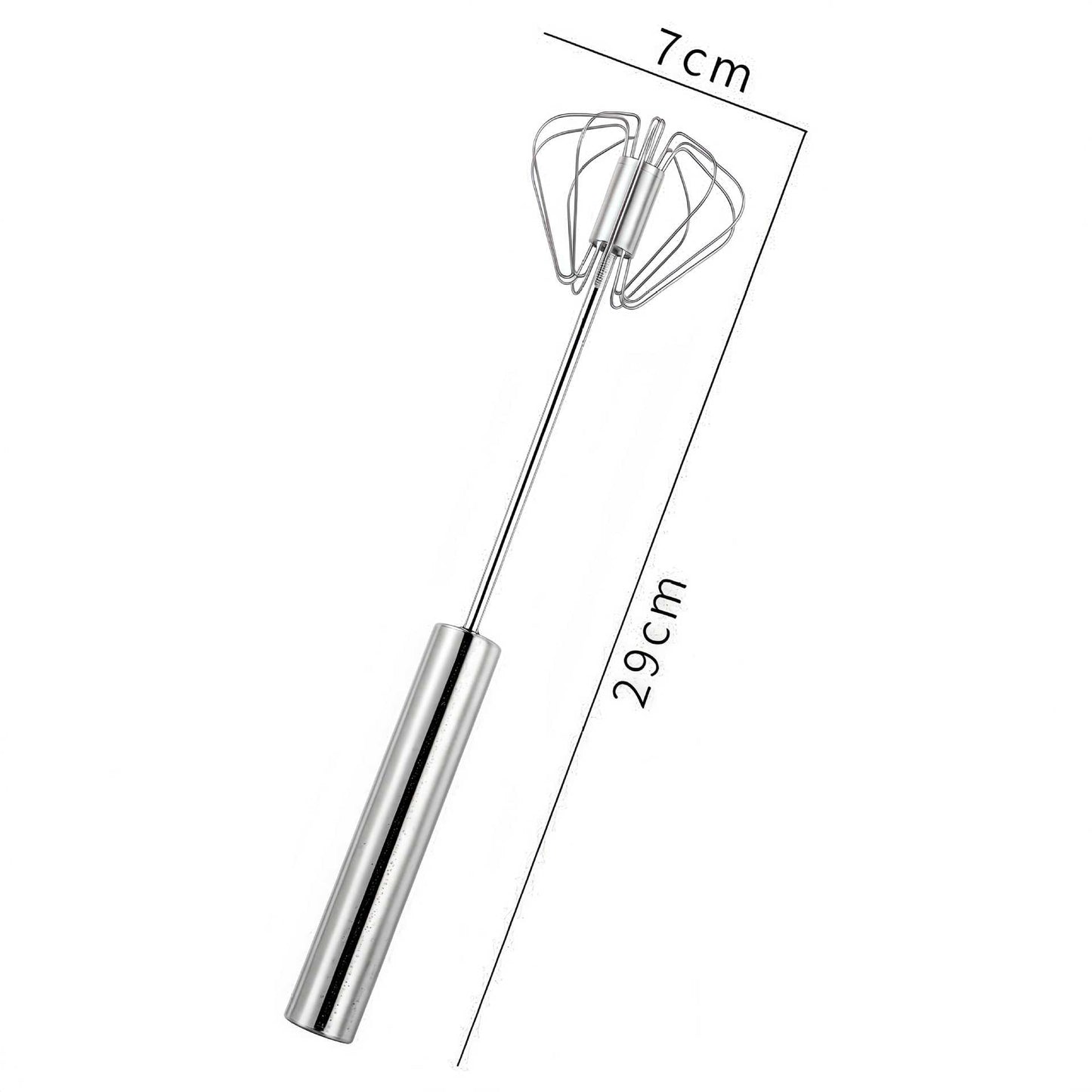 🔥Last Day Promotion-49%OFF - Stainless Steel Semi-Automatic Whisk