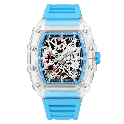 😎Richard's same barrel shaped mechanical watch