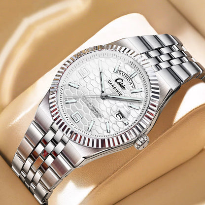 ⌚💧Swiss Brand New Waterproof Automatic Mechanical Watches