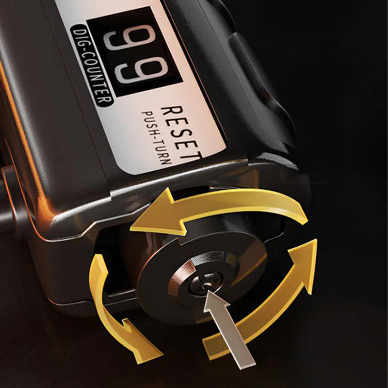 ✊  ADJUSTABLE HAND TRAINER – Automatic counting function • Adjustable resistance • Non-slip handle • Compact &amp; Versatile