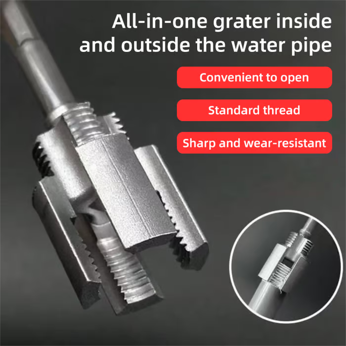 1/2'' and 3/4'' Water pipe internal and external integrated threader