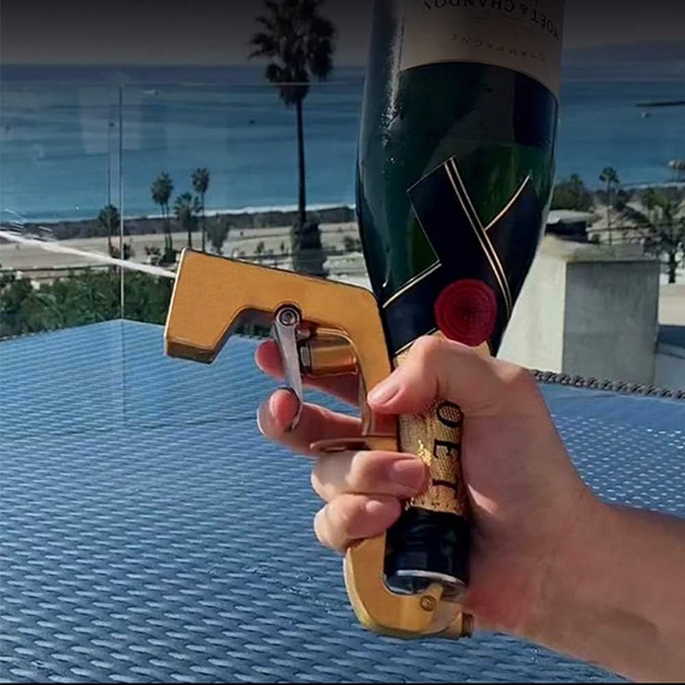 Champagne Gun Sprayer Premium Entertainment for Graduations Bachelor and Bachelorette Pool Parties Club Outings Brunches Other Celebrations