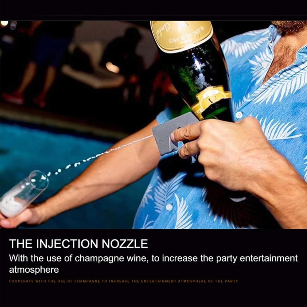 Champagne Gun Sprayer Premium Entertainment for Graduations Bachelor and Bachelorette Pool Parties Club Outings Brunches Other Celebrations
